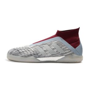 Kopačky Pánské Adidas Predator Tango 18+ IC – Paul Pogba Grey Stříbrný